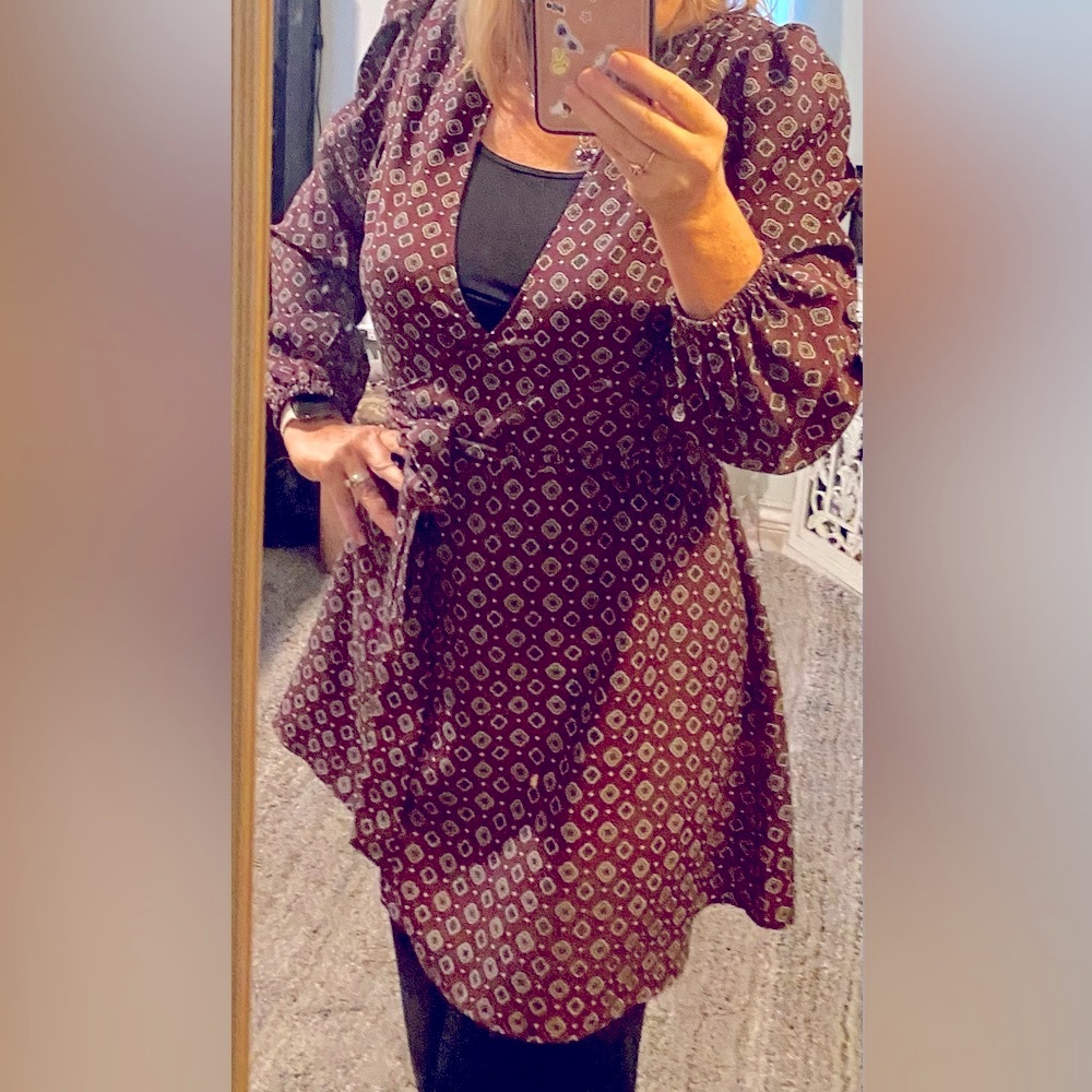 Michael Kors short wrap dress or cute tunic!